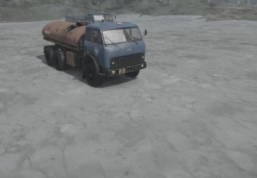 MAZ-515 Blue and Khaki version 1.0 for Spintires: MudRunner (v18.10.18)