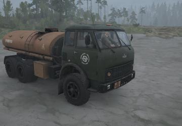 MAZ-515 Blue and Khaki version 1.0 for Spintires: MudRunner (v18.10.18)