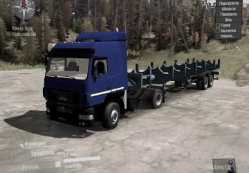 MAZ-5440C9-570-030 version 1.0 for Spintires: MudRunner (v18.10.18)