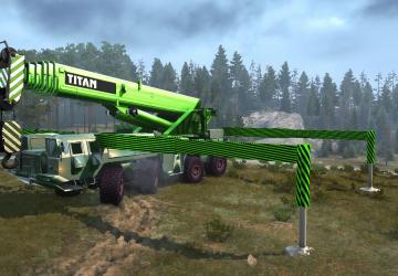 MAZ-7310 Giant version 1.0 for Spintires: MudRunner (v10.06.19)