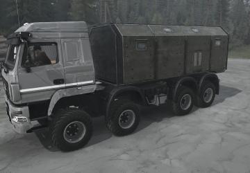 MAZ-MAN 8x8 version 03.09.21 for Spintires: MudRunner (v25.02.21)