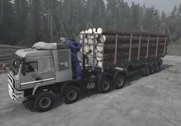 MAZ-MAN 8x8 version 03.09.21 for Spintires: MudRunner (v25.02.21)