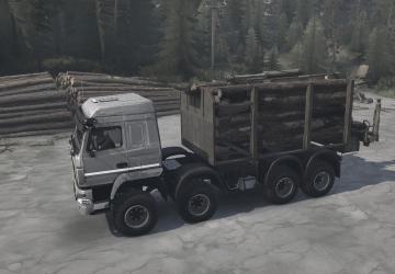 MAZ-MAN 8x8 version 03.09.21 for Spintires: MudRunner (v25.02.21)
