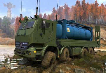 Mercedes-Benz Actros HABRV version 3 for Spintires: MudRunner (v10.06.19)
