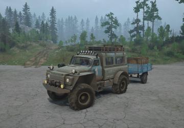 Monster GAZ 4x4 version 1.0 for Spintires: MudRunner (v25.02.21)