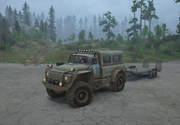 Monster GAZ 4x4 version 1.0 for Spintires: MudRunner (v25.02.21)