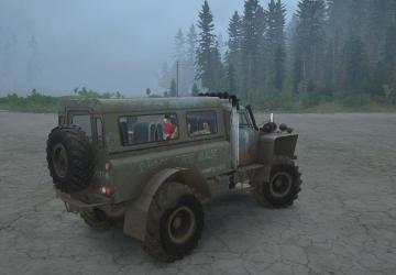 Monster GAZ 4x4 version 1.0 for Spintires: MudRunner (v25.02.21)