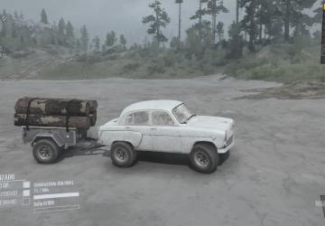 Moskvich 407 version 1 for Spintires: MudRunner (v10.06.19)