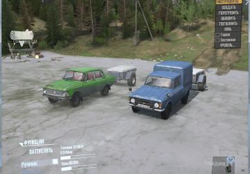 Moskvich-408-Izh-2115 version 10.06.19 for Spintires: MudRunner (v10.06.19)