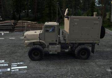 MTVR 4x4 version 1.0 for Spintires: MudRunner (v25.02.21)
