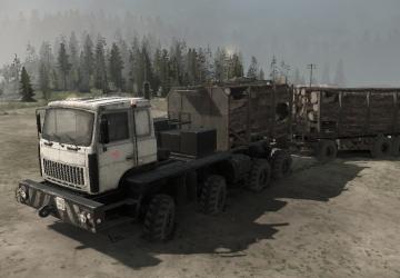 MZKT-7492 Lightweight version 04.05.20 for Spintires: MudRunner (v10.06.19)