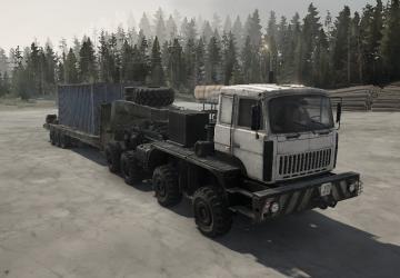 MZKT-7492 Lightweight version 04.05.20 for Spintires: MudRunner (v10.06.19)
