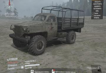 Thing - 15 GAZ-63 Model 1944 version 1.0 for Spintires: MudRunner (v10.06.19)