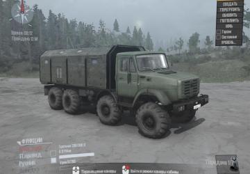 Thing 17 ZIL-Kh4334-8x8 for Spintires: MudRunner (v03.03.16)