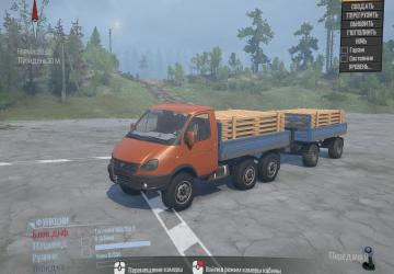 The Thing Gazelle 6x6 for Spintires: MudRunner (v25.02.21)