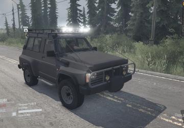 Nissan Patrol version 1.0 for Spintires: MudRunner (v10.06.19)