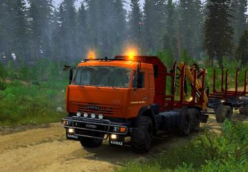 Pack kamaz 4310/65222/44108 ojalaaki edit v4 for Spintires: MudRunner (v25.02.21)
