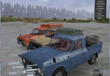 IZH-Moskvich Pack version 10.06.19 for Spintires: MudRunner (v10.06.19)
