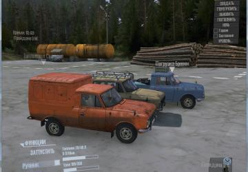 IZH-Moskvich Pack version 10.06.19 for Spintires: MudRunner (v10.06.19)
