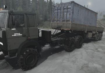 MAZ Truck Pack version 2.18 for Spintires: MudRunner (v14.08.19)