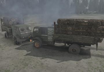 Steam Trucks Pack NAMI 012/018 version 1.1 for Spintires: MudRunner (v10.06.19)
