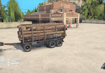 Log Truck Trailer Pack version 1 for Spintires: MudRunner (v18.10.18)