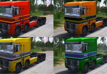 Texture Pack (16) for Renault Magnum 8x8 version 1 for Spintires: MudRunner (v10.06.19)