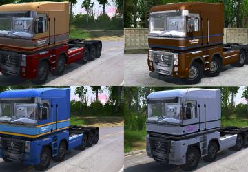 Texture Pack (16) for Renault Magnum 8x8 version 1 for Spintires: MudRunner (v10.06.19)