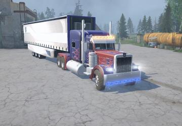 Peterbilt 389 Optimus Prime version 31.032020 for Spintires: MudRunner (v10.06.19)