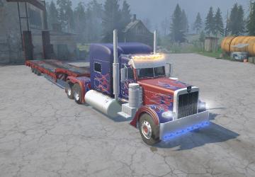 Peterbilt 389 Optimus Prime version 31.032020 for Spintires: MudRunner (v10.06.19)