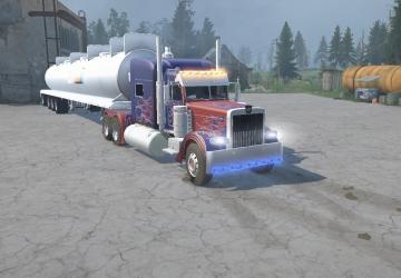 Peterbilt 389 Optimus Prime version 31.032020 for Spintires: MudRunner (v10.06.19)