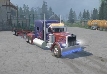 Peterbilt 389 Optimus Prime version 31.032020 for Spintires: MudRunner (v10.06.19)