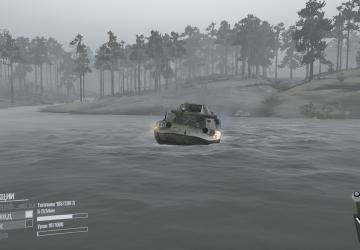 Floating BRDM-2 (ZONE) version 666 for Spintires: MudRunner (v07.08.19)