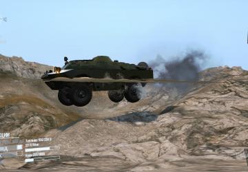 Floating BRDM-2 (ZONE) version 666 for Spintires: MudRunner (v07.08.19)