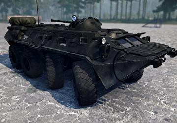 Floating BTR-80 version 1 for Spintires: MudRunner (v07.08.19)