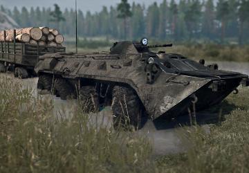 Floating BTR-80 version 1 for Spintires: MudRunner (v07.08.19)