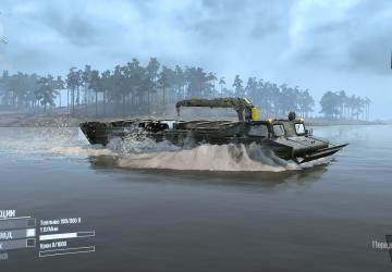 Floating PTS-M version final 1 for Spintires: MudRunner (v10.06.19)