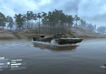 Floating PTS-M version final 1 for Spintires: MudRunner (v10.06.19)