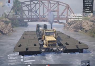 PMM Kirovets (Ferry Bridge Machine) version 1.0 for Spintires: MudRunner (v18.10.18)
