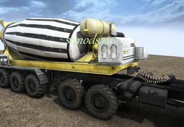 Concrete Mixer Trailer version 1.0 for Spintires: MudRunner (v22.03.19)