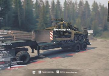 CHMZAP-5520 Semi-Trailer version 1.0 for Spintires: MudRunner (v25.02.21)