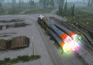 Rocket Carrier Trailer for Spintires: MudRunner (v07.08.19)
