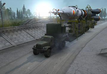 Rocket Carrier Trailer for Spintires: MudRunner (v07.08.19)