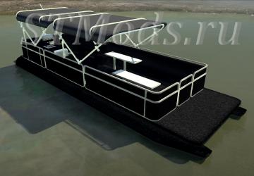 Pontoon Boat version 1.0 for Spintires: MudRunner (v14.08.19)