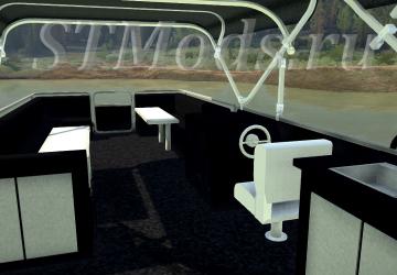 Pontoon Boat version 1.0 for Spintires: MudRunner (v14.08.19)
