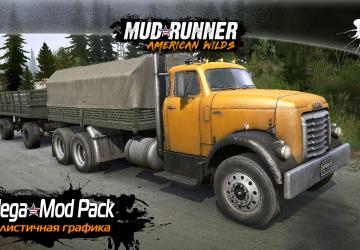 Adega Mod Pack Realistic Graphics version 5.2 Fin+Sp for Spintires: MudRunner (v25.02.21)