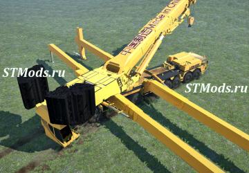 Liebherr LTM11200-9 Mobile Crane version 1.0 for Spintires: MudRunner (v14.08.19)