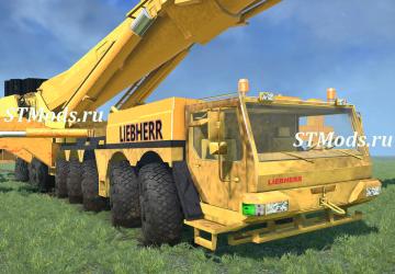 Liebherr LTM11200-9 Mobile Crane version 1.0 for Spintires: MudRunner (v14.08.19)