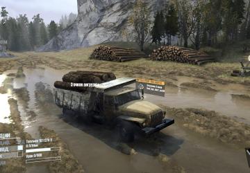 Ural-43205 and Ural-4320-1221 Dump Trucks v1.0 for Spintires: MudRunner (v29.09.22)