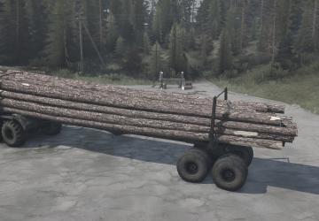 Log Texture version 1.0 for Spintires: MudRunner (v14.08.19)